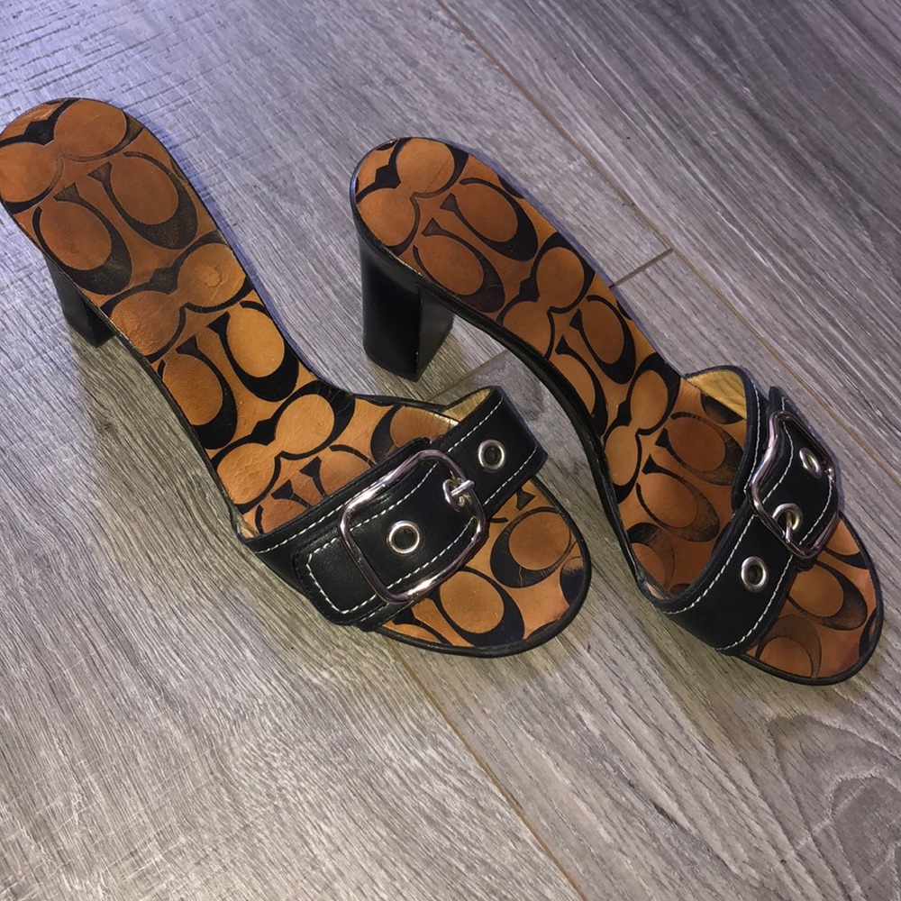 Coach high heels